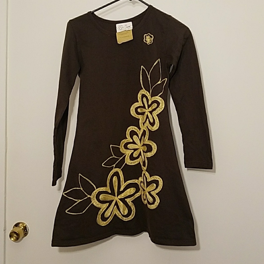 Long sleeve T shirt dress